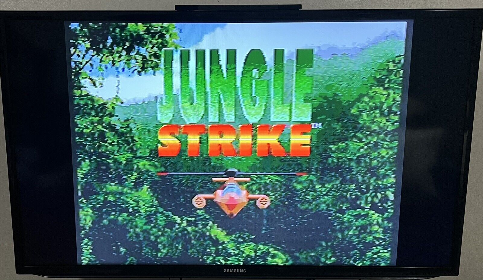 Jungle Strike (Sega Genesis, 1993) Authentic Game CIB Tested