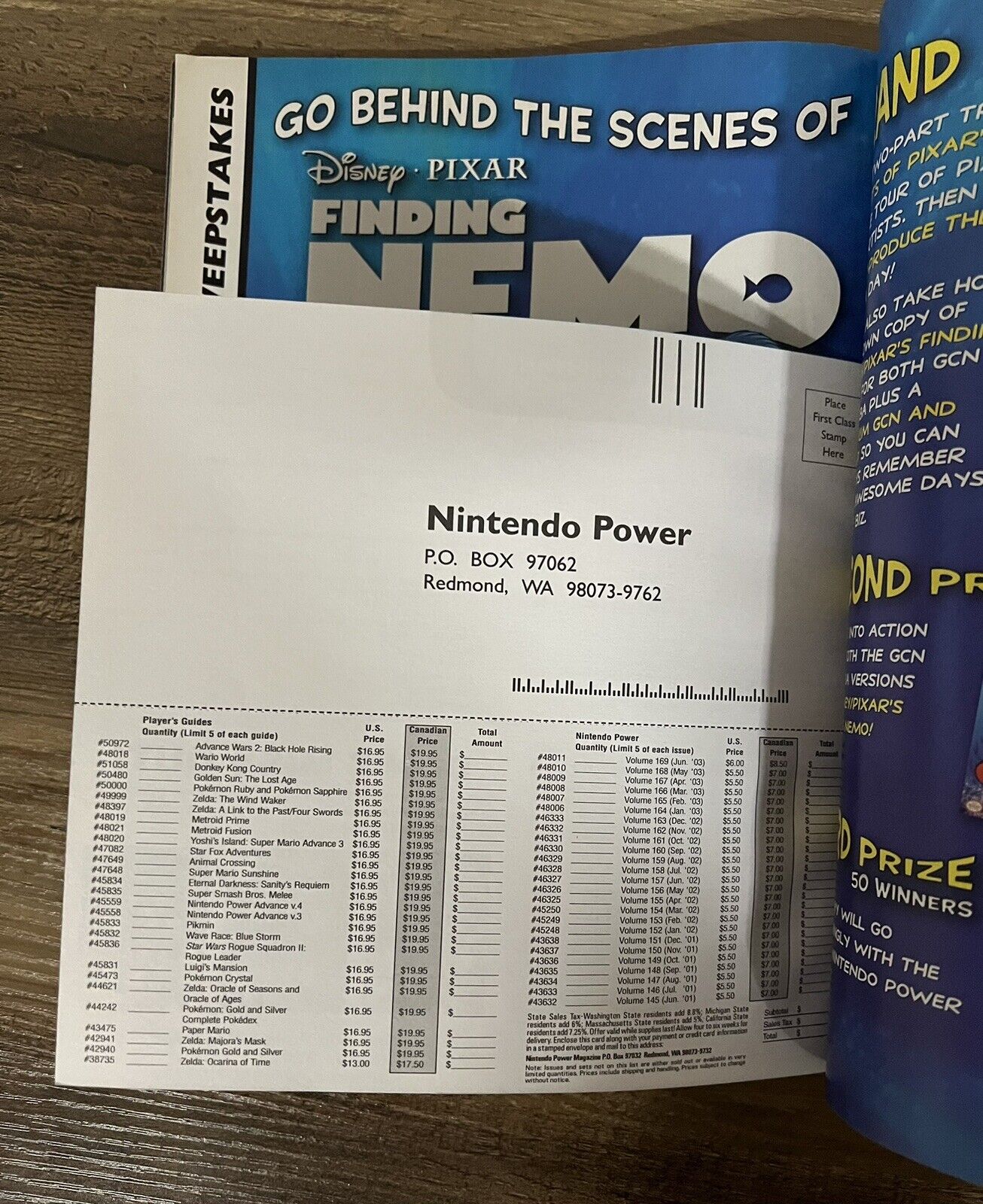 NINTENDO POWER Vol 170 2003 F-Zero GX Complete W/Posters, Inserts, Pokémon Cards