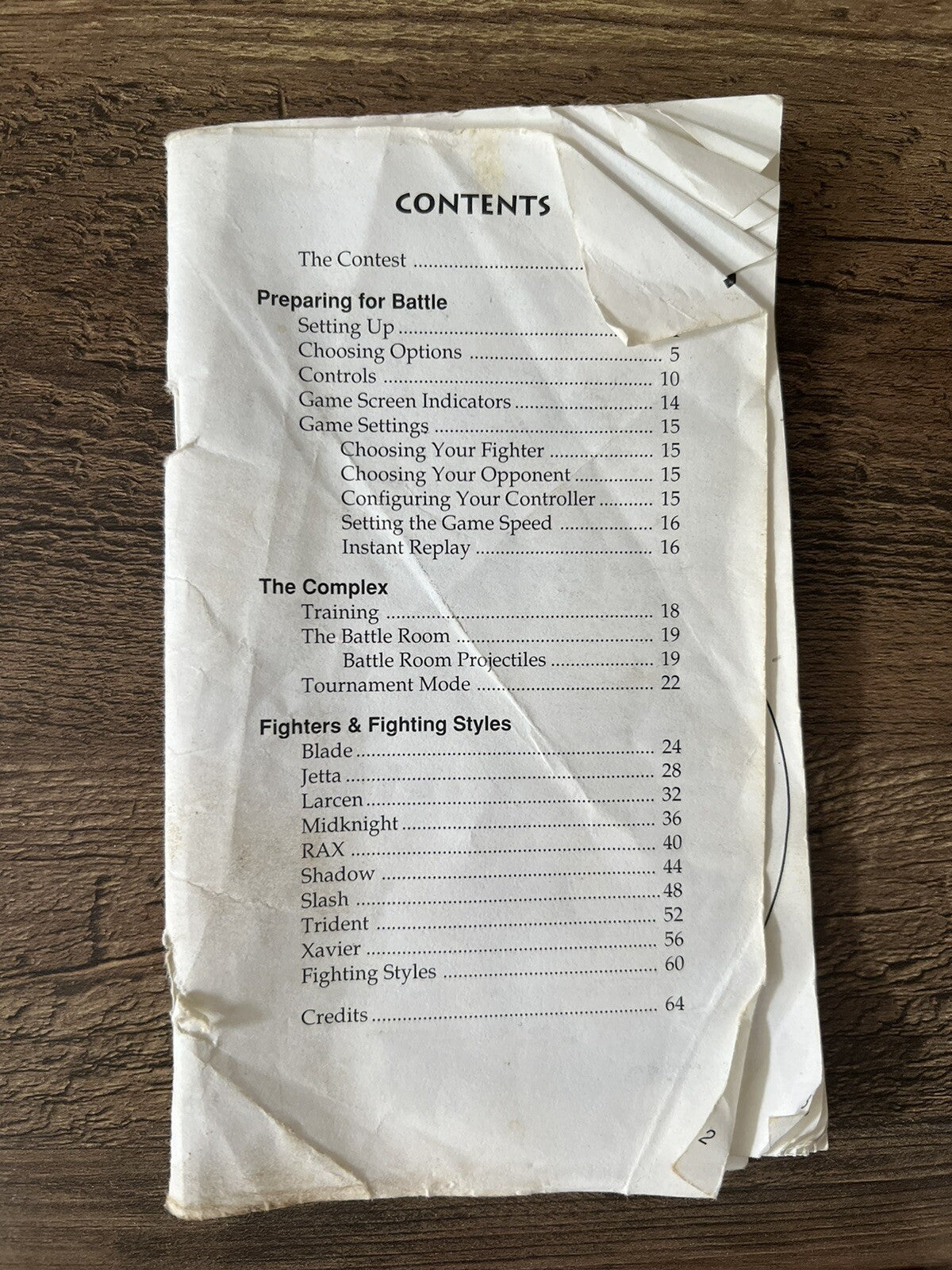 SEGA Genesis Eternal Champions 1993 Game Cartridge w/ Case & Manual CIB