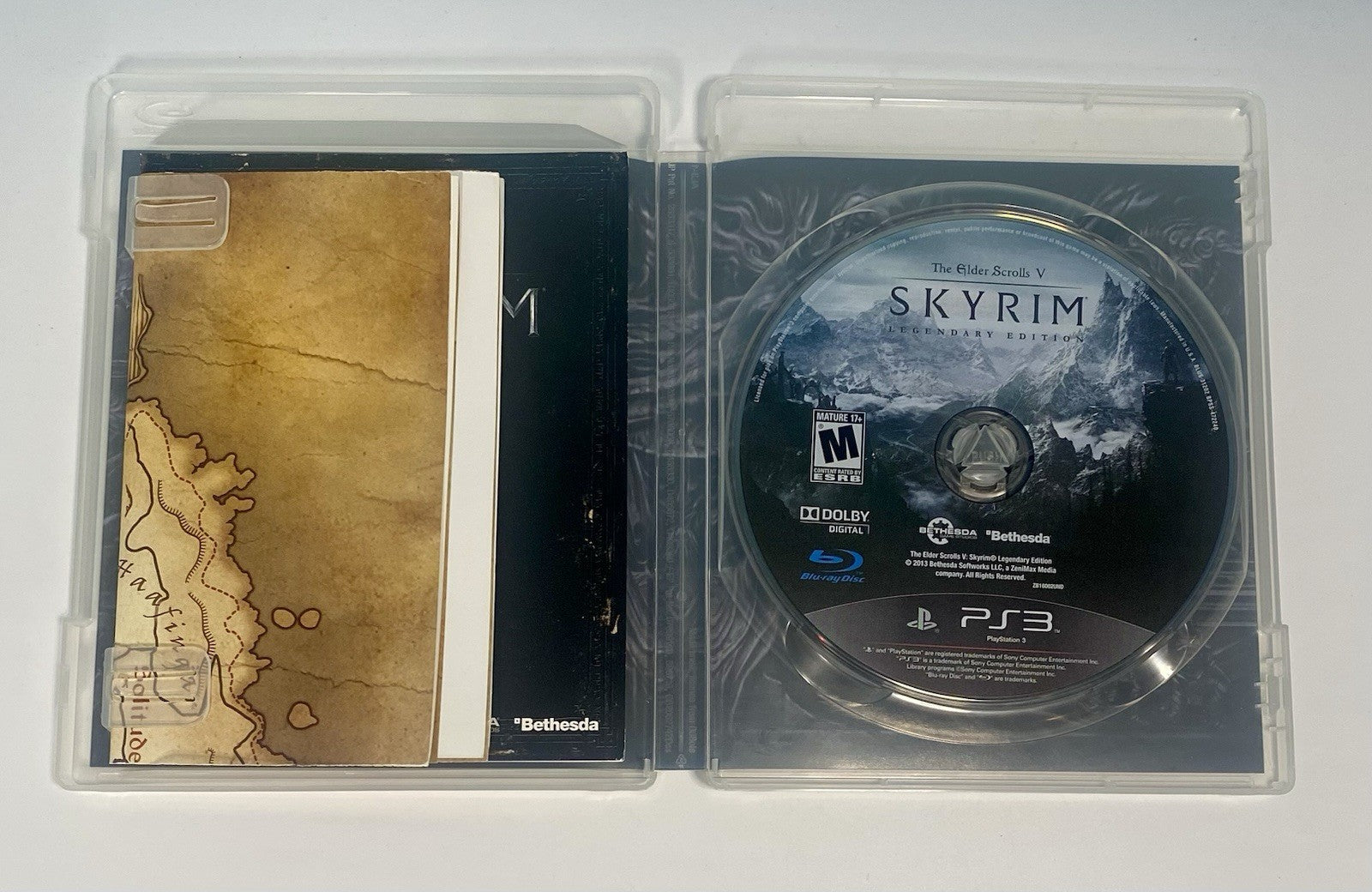 The Elder Scrolls V: Skyrim Legendary Edition (Sony PlayStation 3, 2013) PS3 CIB