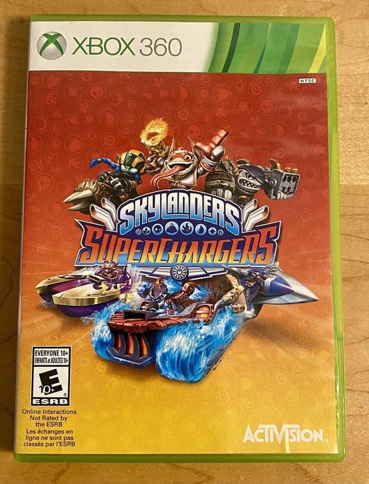 Skylanders: Superchargers (Microsoft Xbox 360, 2004) No Manual, Tested