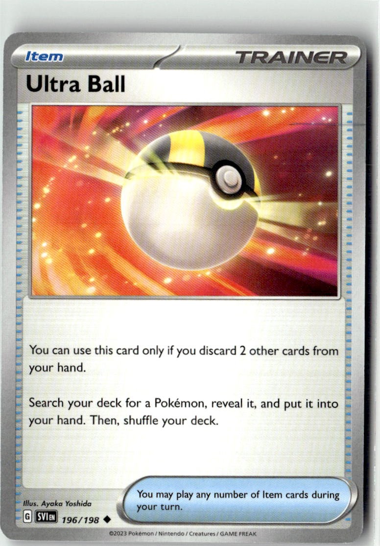 Ultra Ball (Scarlet & Violet Base Set 196/198) NM