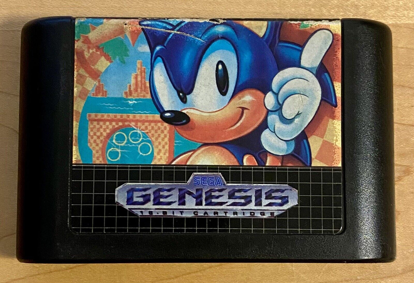 Sonic the Hedgehog (Sega Genesis, 1991) Authentic, Tested & Works, Cart Only