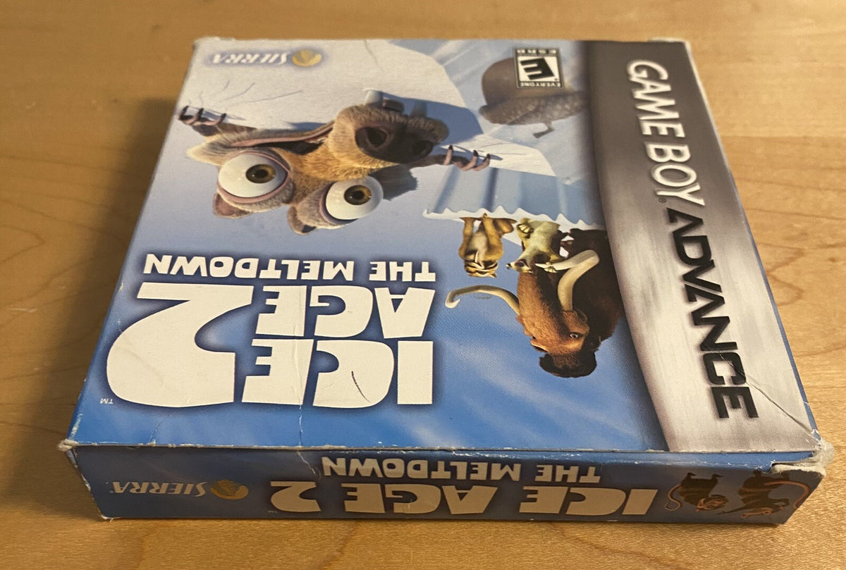 Ice Age 2: The Meltdown (Nintendo Game Boy Advance GBA, 2006) CIB W/ Manual