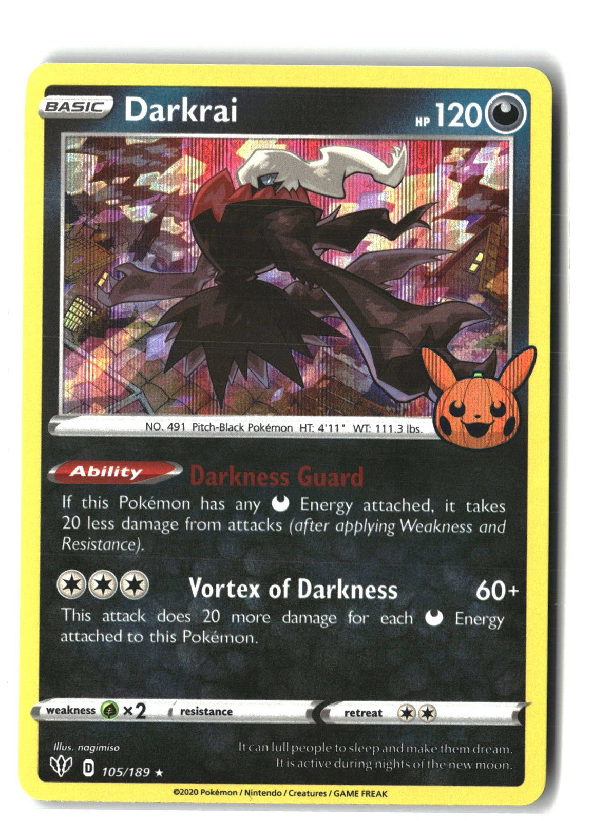 Darkrai TTBB Holofoil NM