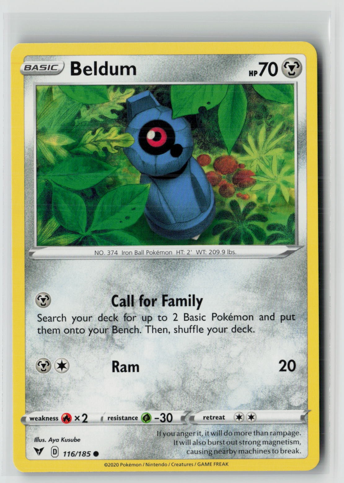 Beldum (SWSH04: Vivid Voltage 116/185) NM