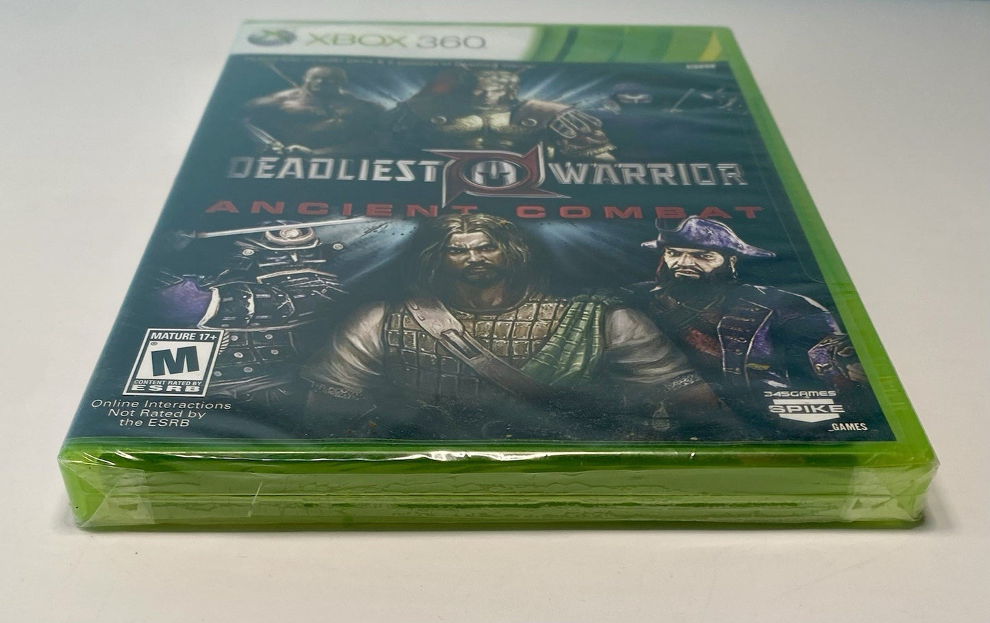 Deadliest Warrior: Ancient Combat (Microsoft Xbox 360, 2012) Brand New Sealed