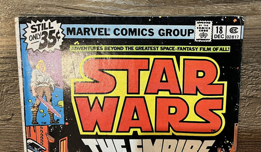 Star Wars Comic Book #18 Newsstand Marvel Comics 1978