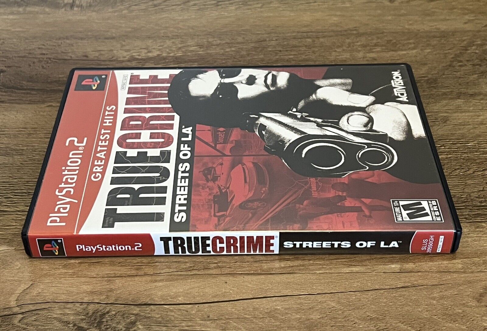 TRUE CRIME STREETS OF LA (PlayStation 2) PS2 Greatest Hits. Game CIB W/Manual