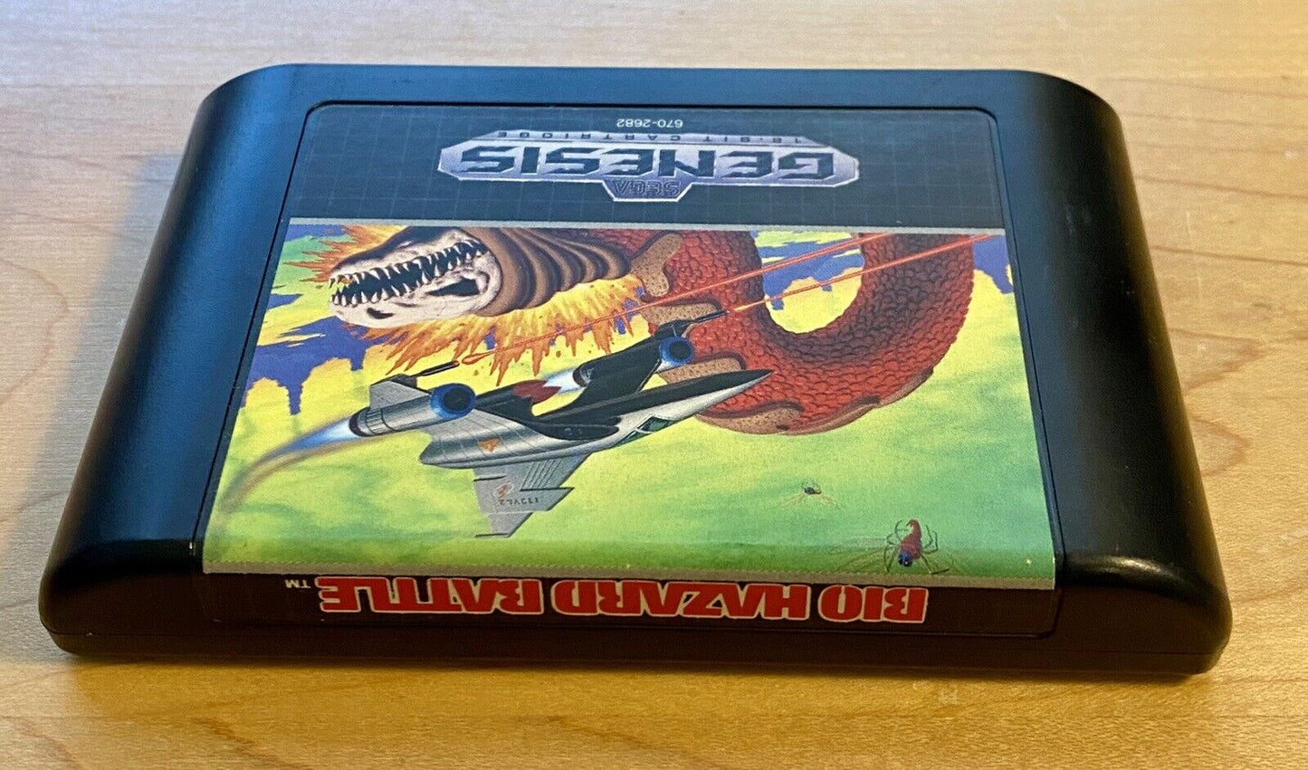 Bio-Hazard Battle (Sega Genesis, 1992) CIB W/ Manual, Authentic & Tested