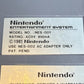 Nintendo NES Console w/ 3 Controllers & All Cords, UNTESTED, Parts & Repair