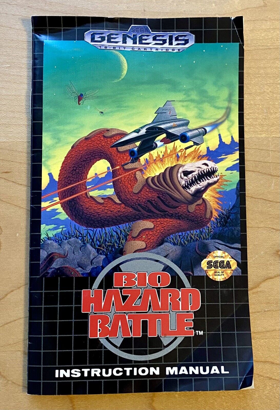 Bio-Hazard Battle (Sega Genesis, 1992) CIB W/ Manual, Authentic & Tested