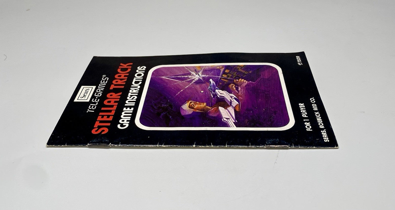 Stellar Track Atari 2600 Sears Tele-Games Manual Only