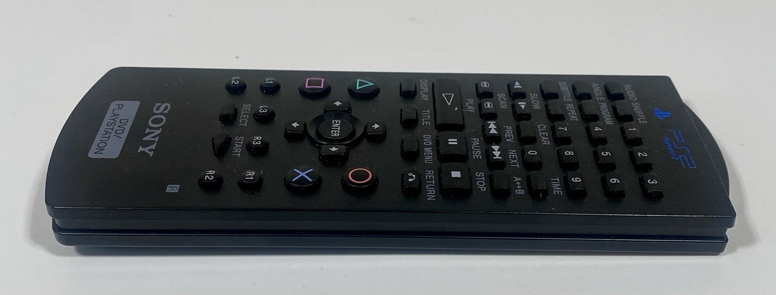 Sony PS2 DVD Remote Control & DVD Player Disc. No Dongle. DVD Tested & Works