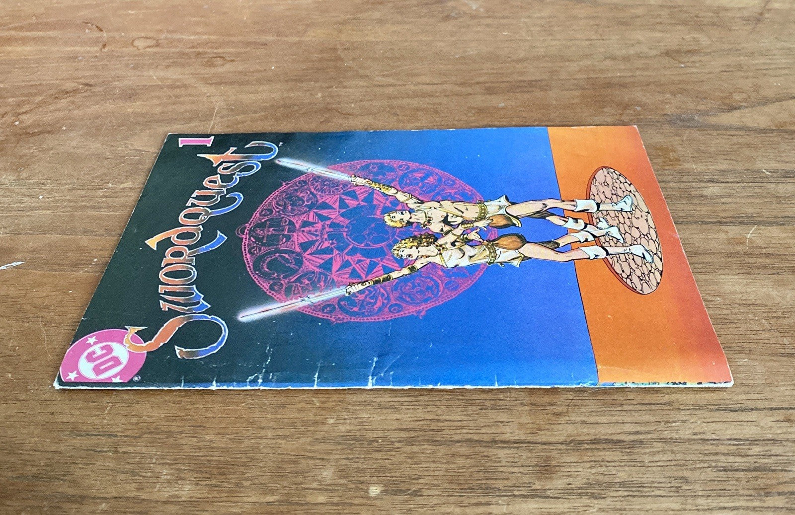 1982 DC Comics Swordquest #1 Atari Video Game mini comic promo