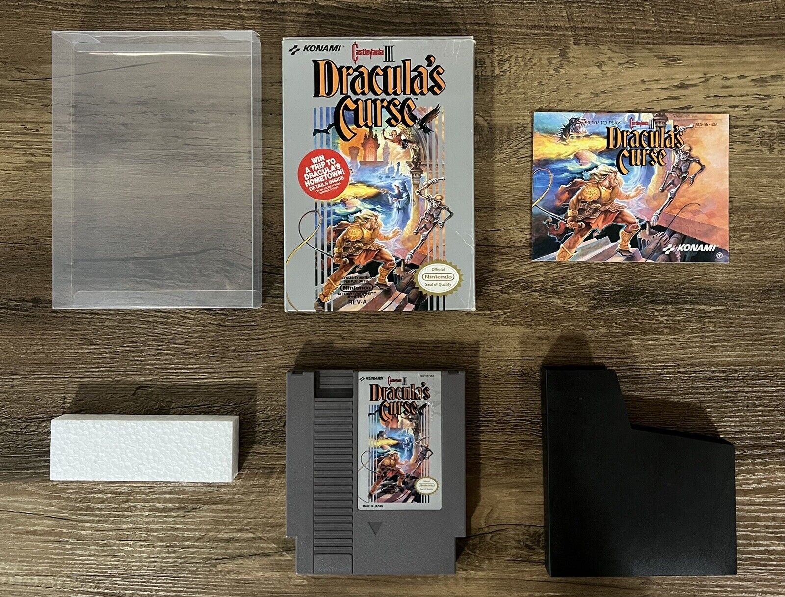 Castlevania III Dracula's Curse authentic for Nintendo NES