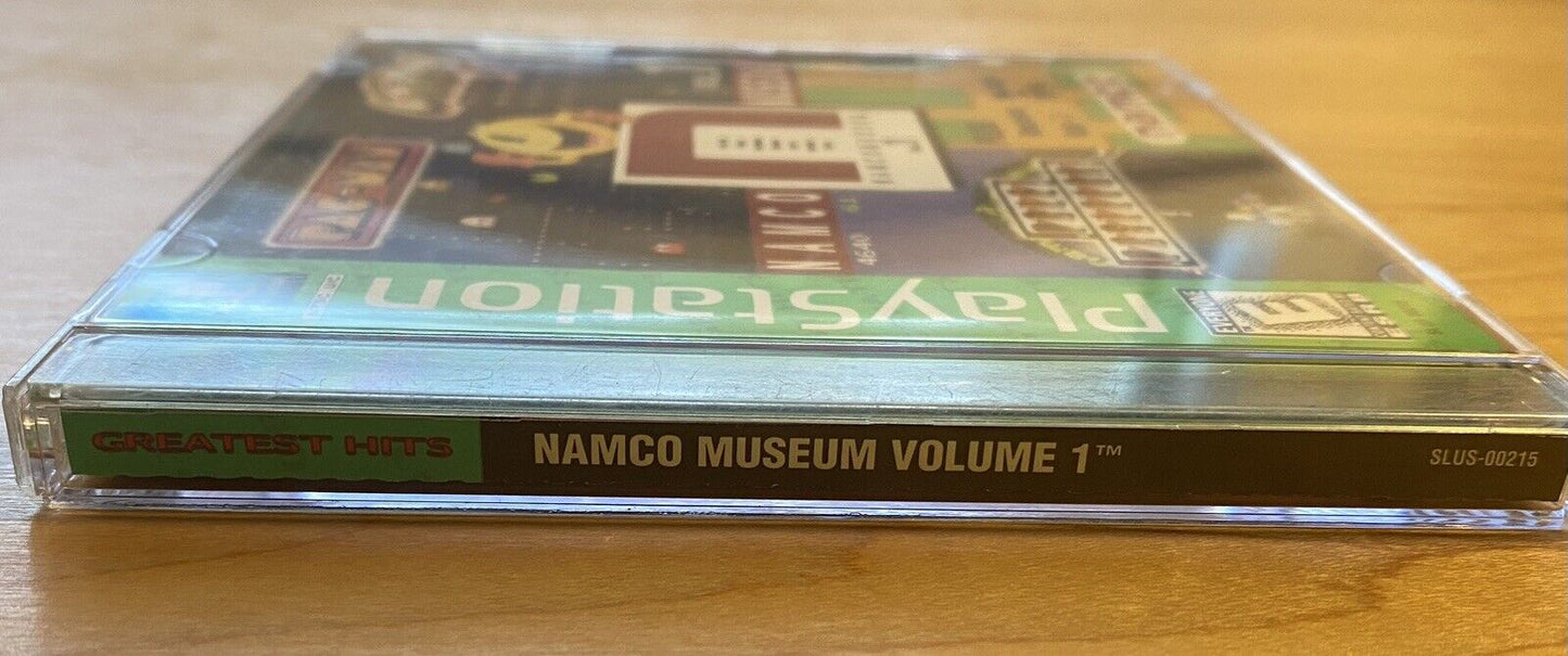 Namco Museum Vol. 1 (PlayStation 1 PS1, 1995) CIB W/ Manual & Reg Card, Tested