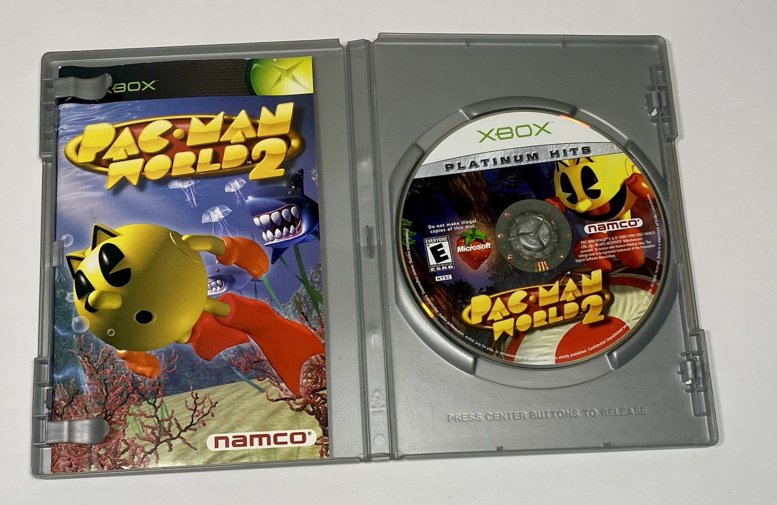 Pacman World 2 (Original Microsoft Xbox, 2002) Authentic, Tested & Working