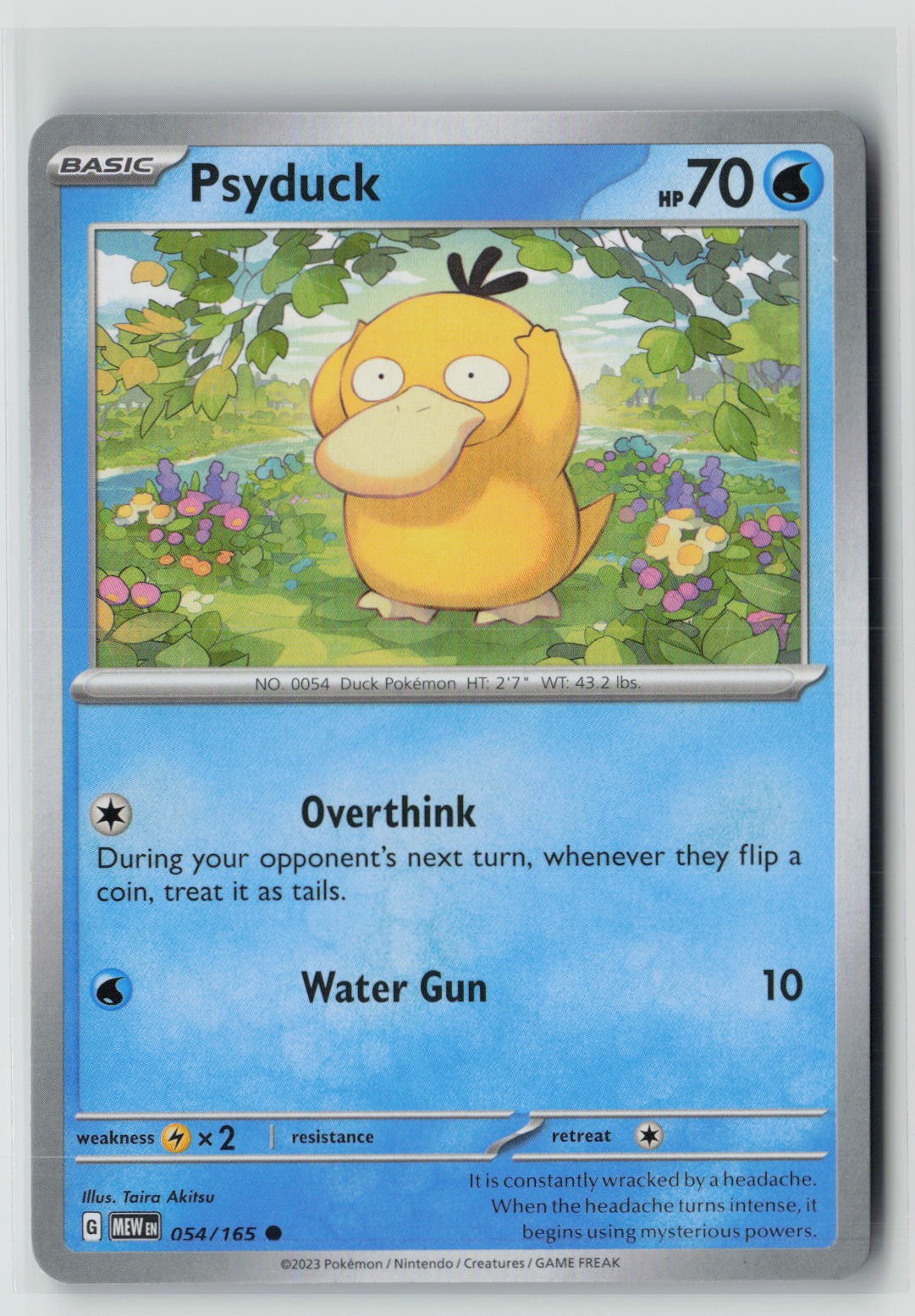 Psyduck (SV: Scarlet & Violet 151 054/165) NM