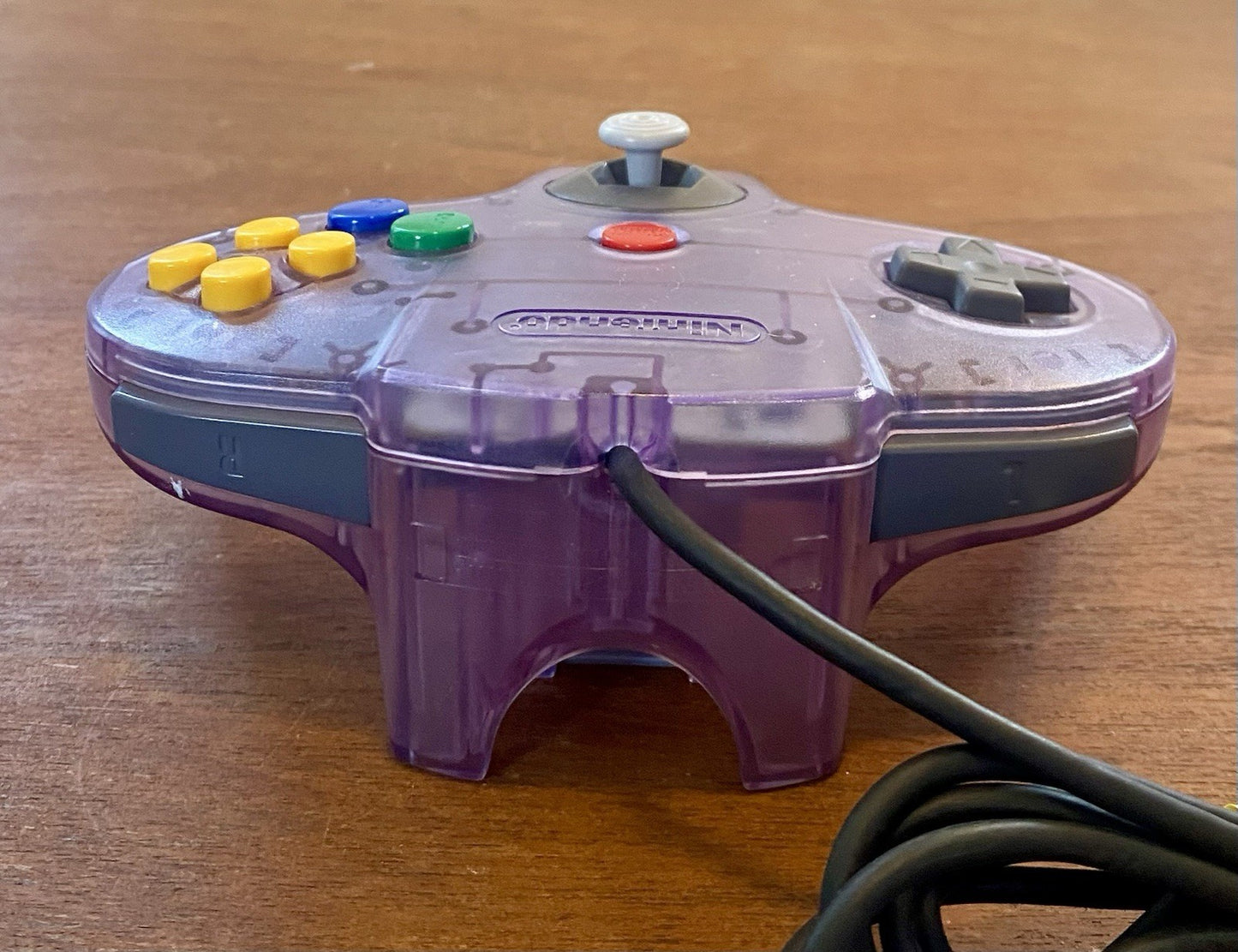 Nintendo N64 Clear Atomic Purple Controller OEM Original Authentic NUS-005 Tight