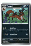 Thievul Reverse Holofoil NM (Pitch Black 054/084)