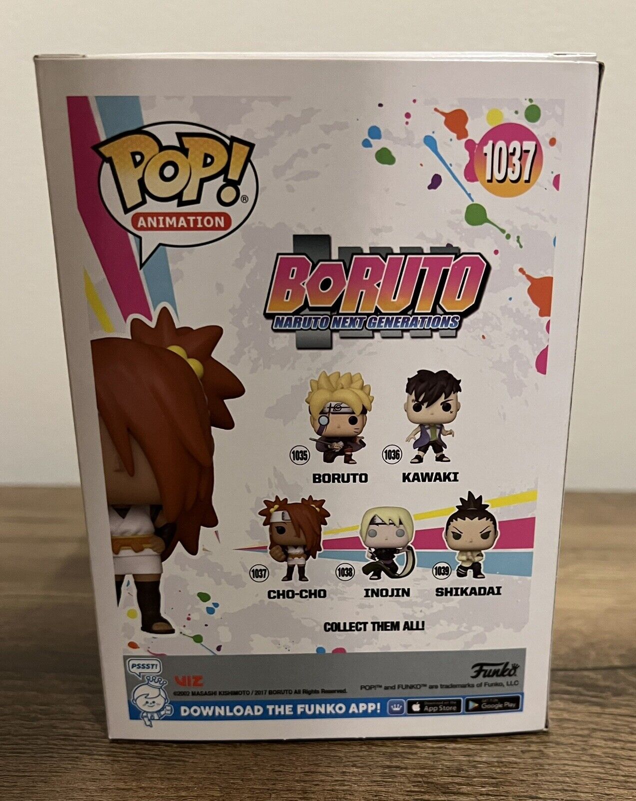 Funko POP! Animation: Boruto Naruto Next Gen Set of 5 1035 - 1039