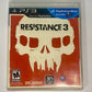 Resistance 3 (Sony PlayStation 3) PS3 Not For Resale NFR Tested CIB Complete