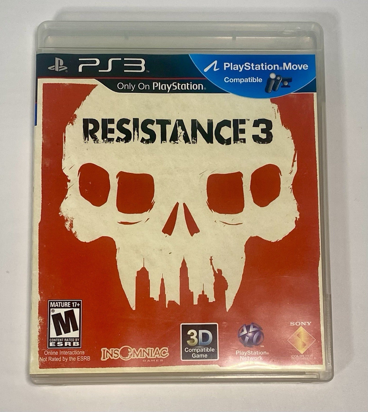 Resistance 3 (Sony PlayStation 3) PS3 Not For Resale NFR Tested CIB Complete