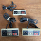Nintendo NES Console w/ 3 Controllers & All Cords, UNTESTED, Parts & Repair