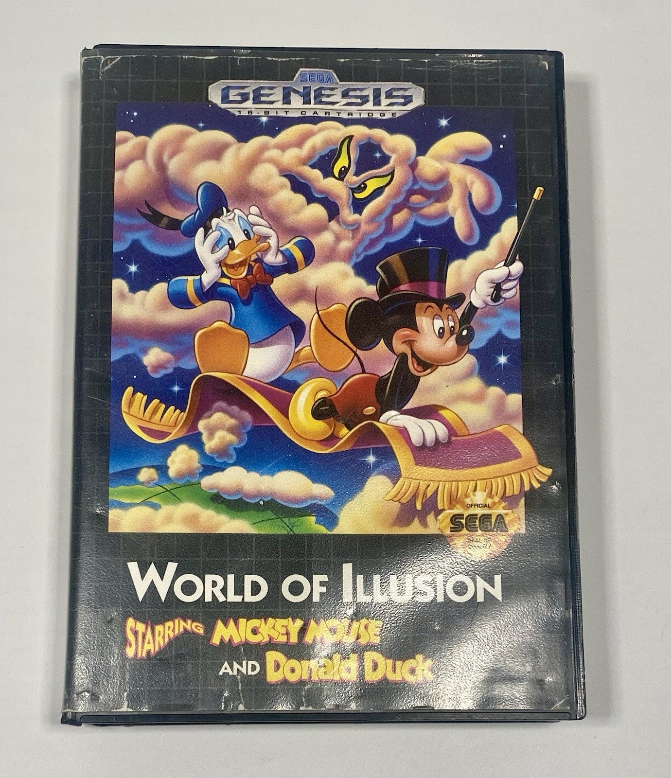 World Of Illusion Starting Mickey Mouse & Donald Duck 1992 Sega Genesis Tested