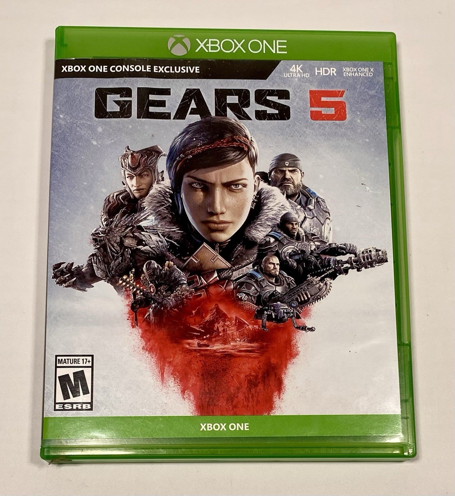 Gears 5 (Microsoft Xbox One, 2019) Includes Inserts And Stickers