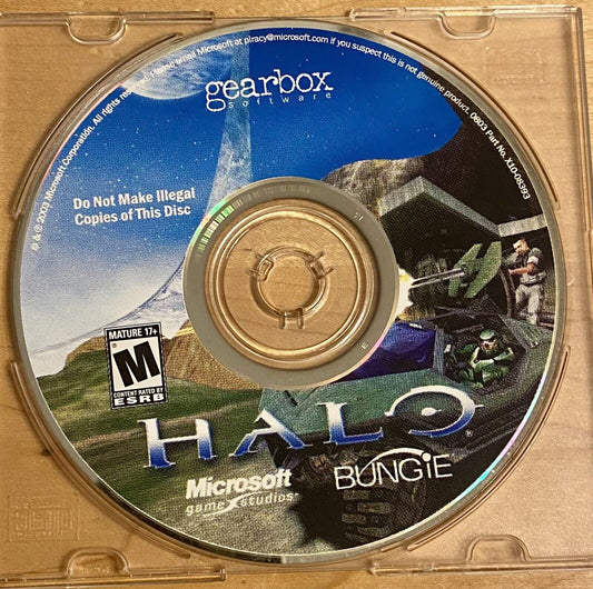 Halo: Combat Evolved (PC, 2003) - CD Only