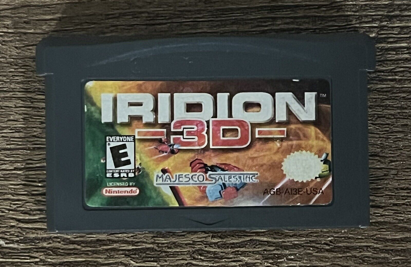 Iridion 3D (Nintendo Game Boy Advance, 2001) Tested and Works