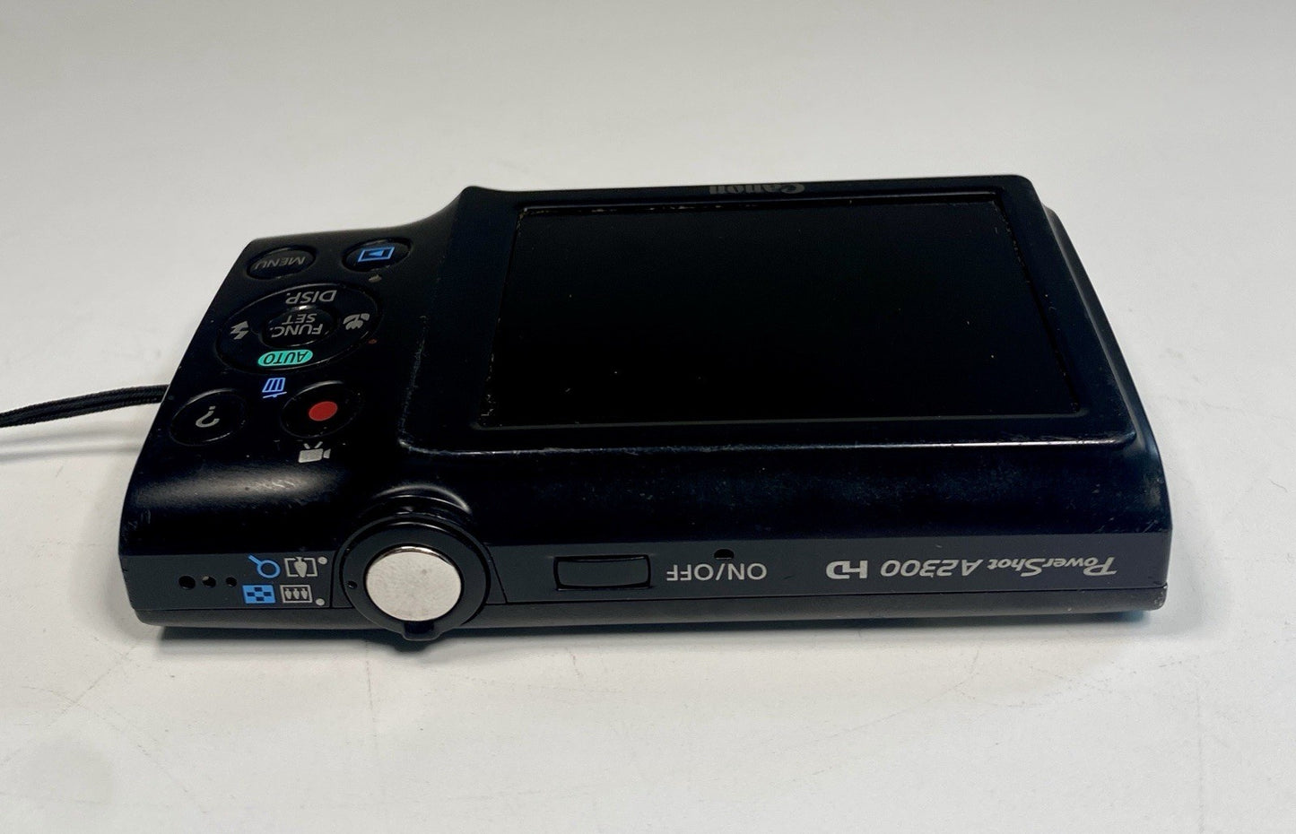 CANON PowerShot A2300 HD 16.0MP BALCK 5x Optical zoom Digital Camera TESTED