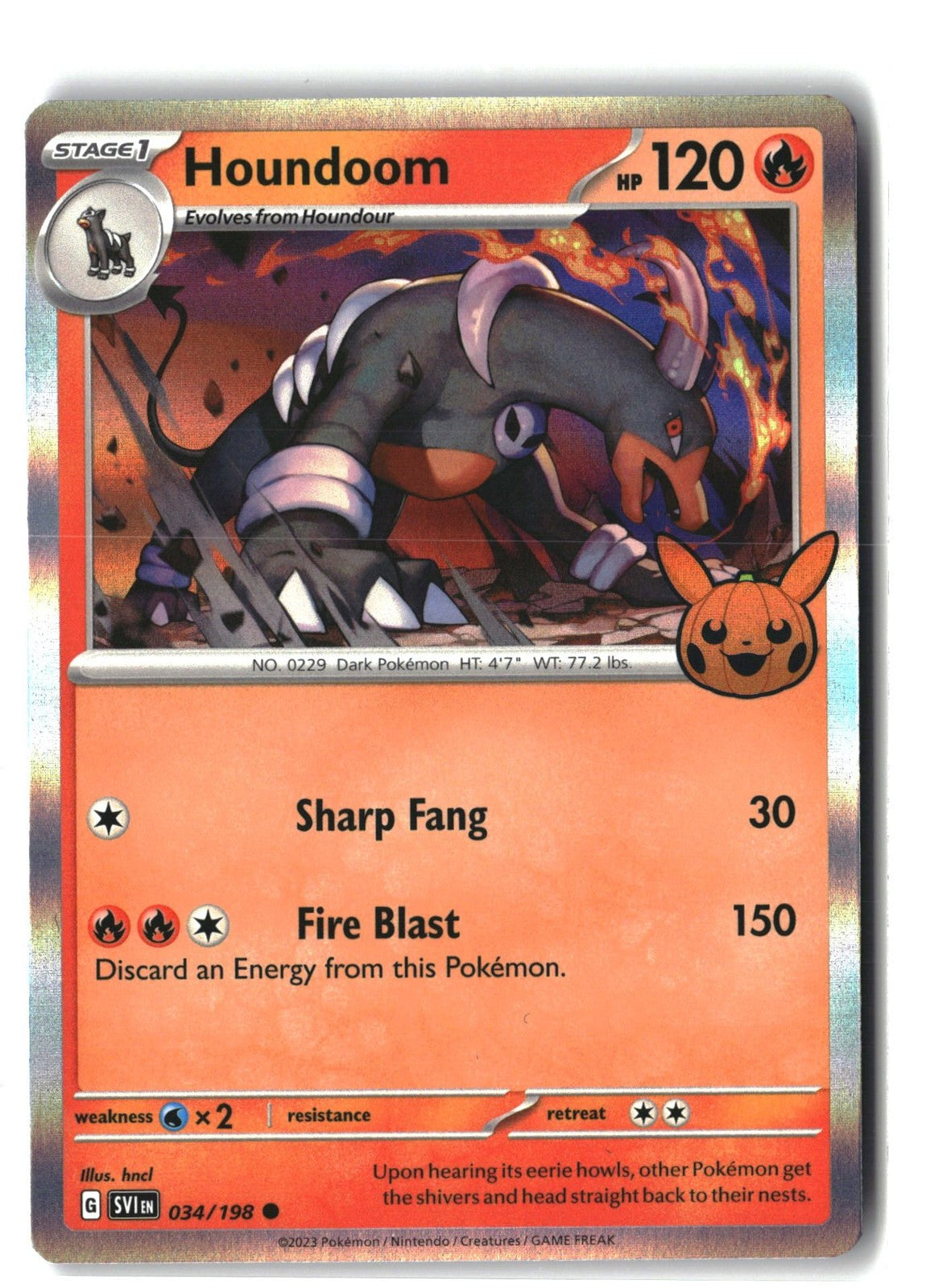Houndoom TTBB23 Holofoil NM