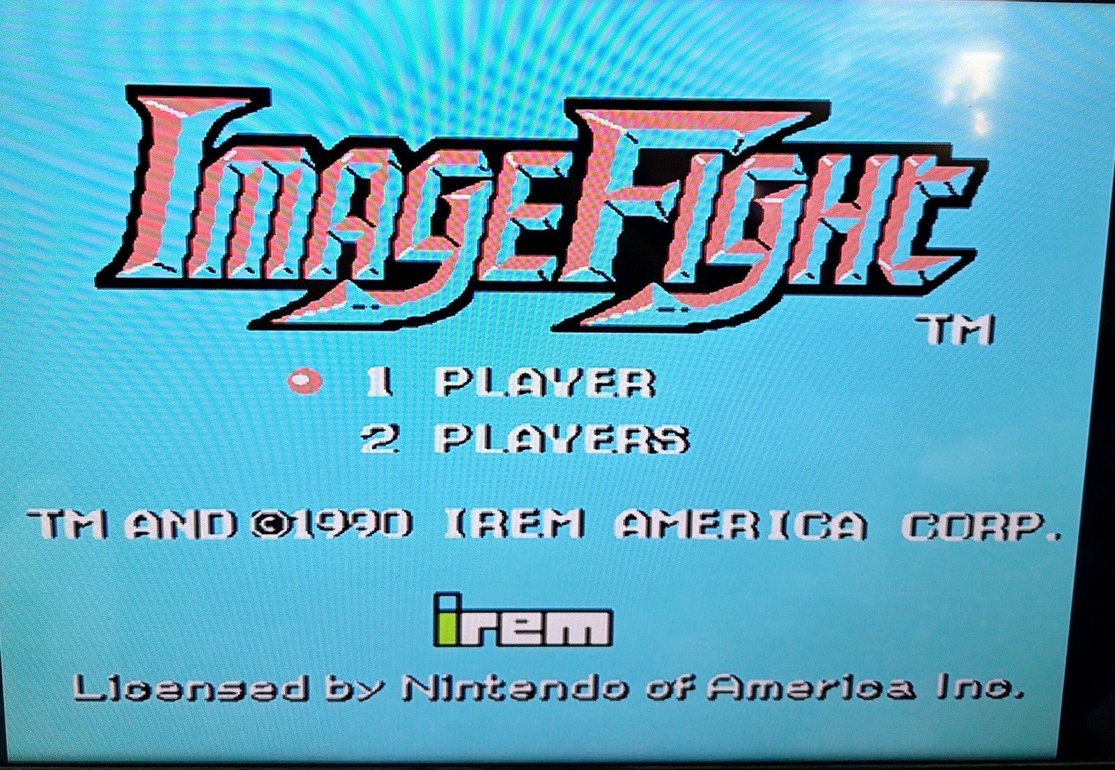 Image Fight (Nintendo Entertainment System, 1990) NES TESTED & WORKS