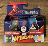 Minimates Stealth Suit Spider-Man & Screwball Marvel Walgreens Exclusive