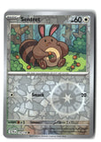 Sentret Reverse Holofoil NM (Journey Together 118/159)