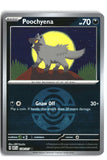 Poochyena (Dusk Ball) Reverse Holofoil NM (ME: Ascended Heroes 128/217)