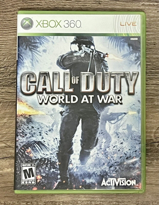 Call of Duty: World at War - Microsoft Xbox 360 CIB Tested & Works!