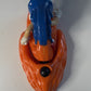 Vintage 1993 Sega Sonic the Hedgehog w/Flame Base Launcher plastic toy WORKS