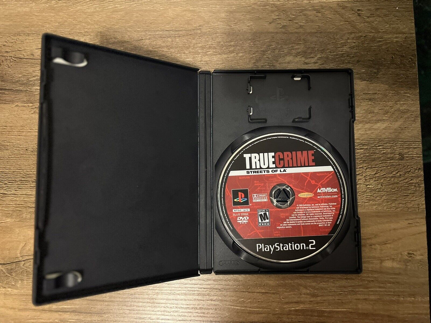 True Crime Streets Of LA PlayStation 2 PS2 Tested And Works!