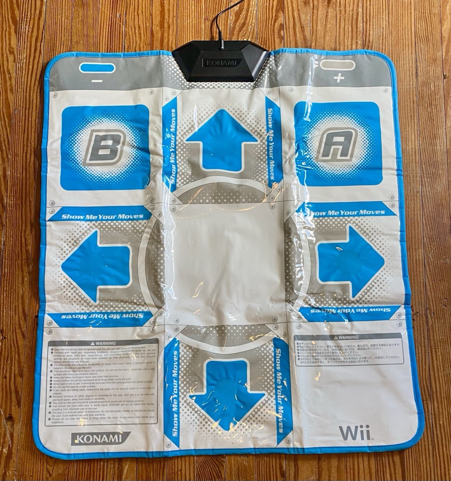 Konami Nintendo Wii/Gamecube DDR Dance Mat/Dance Revolution Pad Only No Game