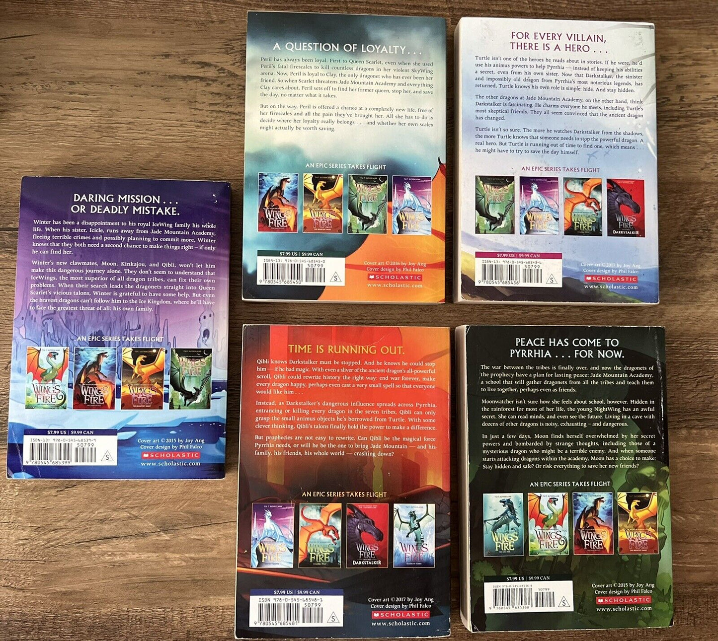 Wings of Fire Box Set, The Jade Mountain Prophecy [Books 6-10]