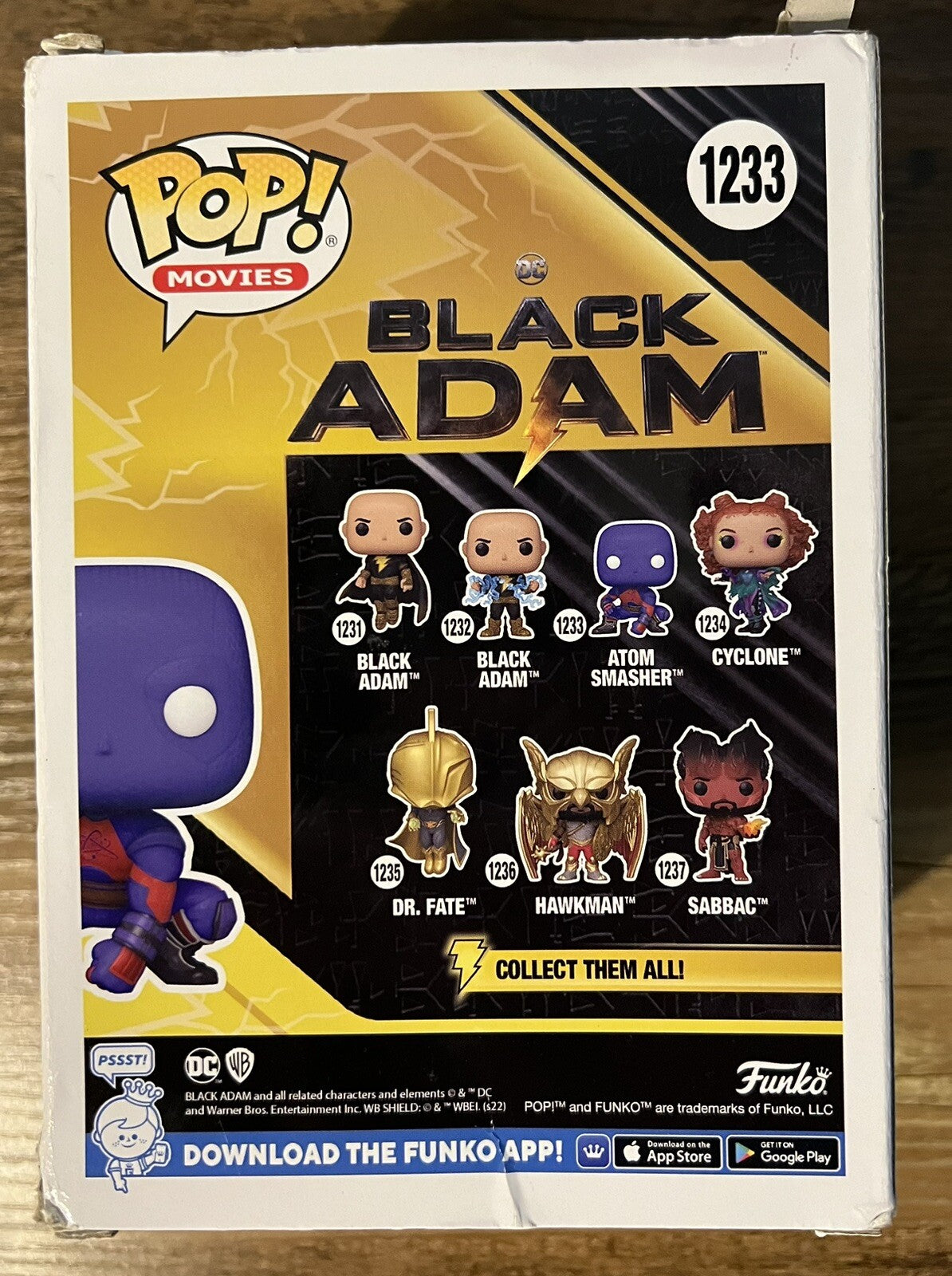 Pop! Movies: Black Adam 1233 - Atom Smasher New