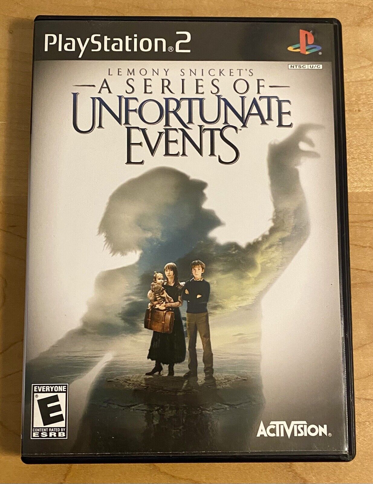 Lemony Snickets A Series of Unfortunate Events PlayStation 2 CIB Ticket, Manual