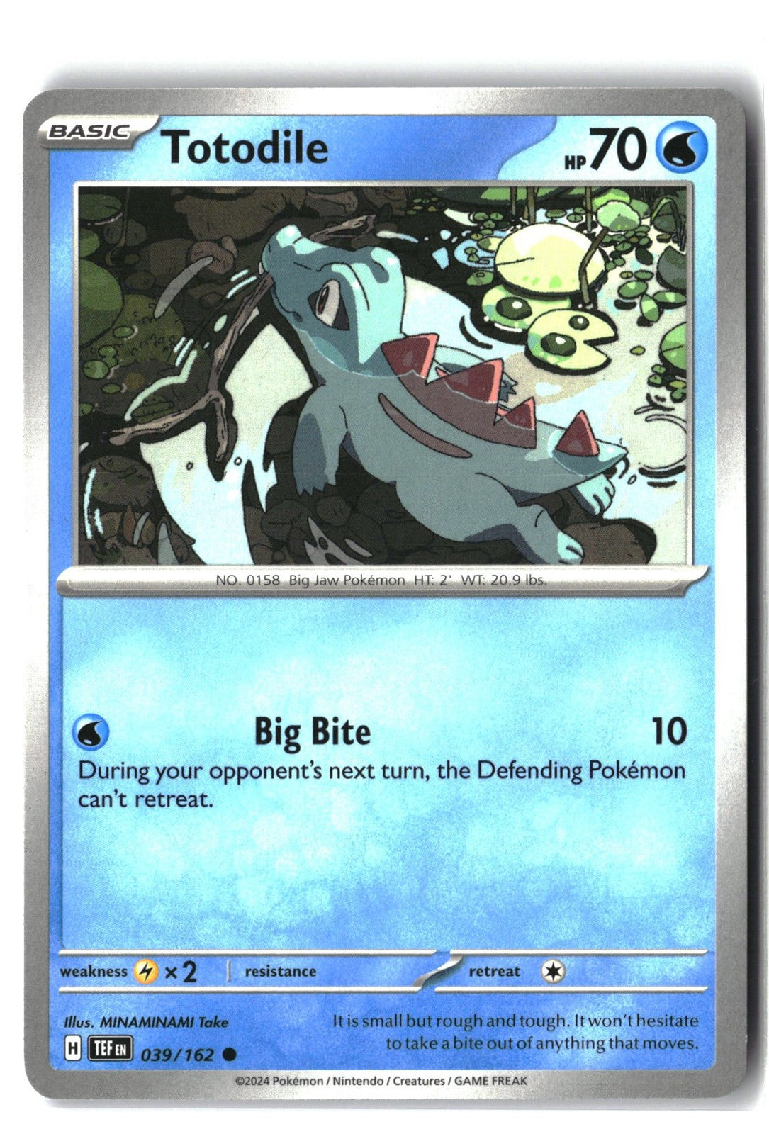 Totodile (Temporal Forces 039/162) NM