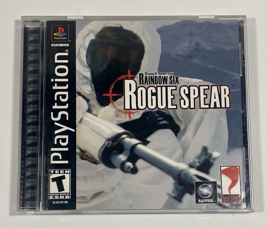 Tom Clancy's Rainbow Six Rogue Spear (PlayStation 1) PS1 CIB W/ Reg Card, Tested