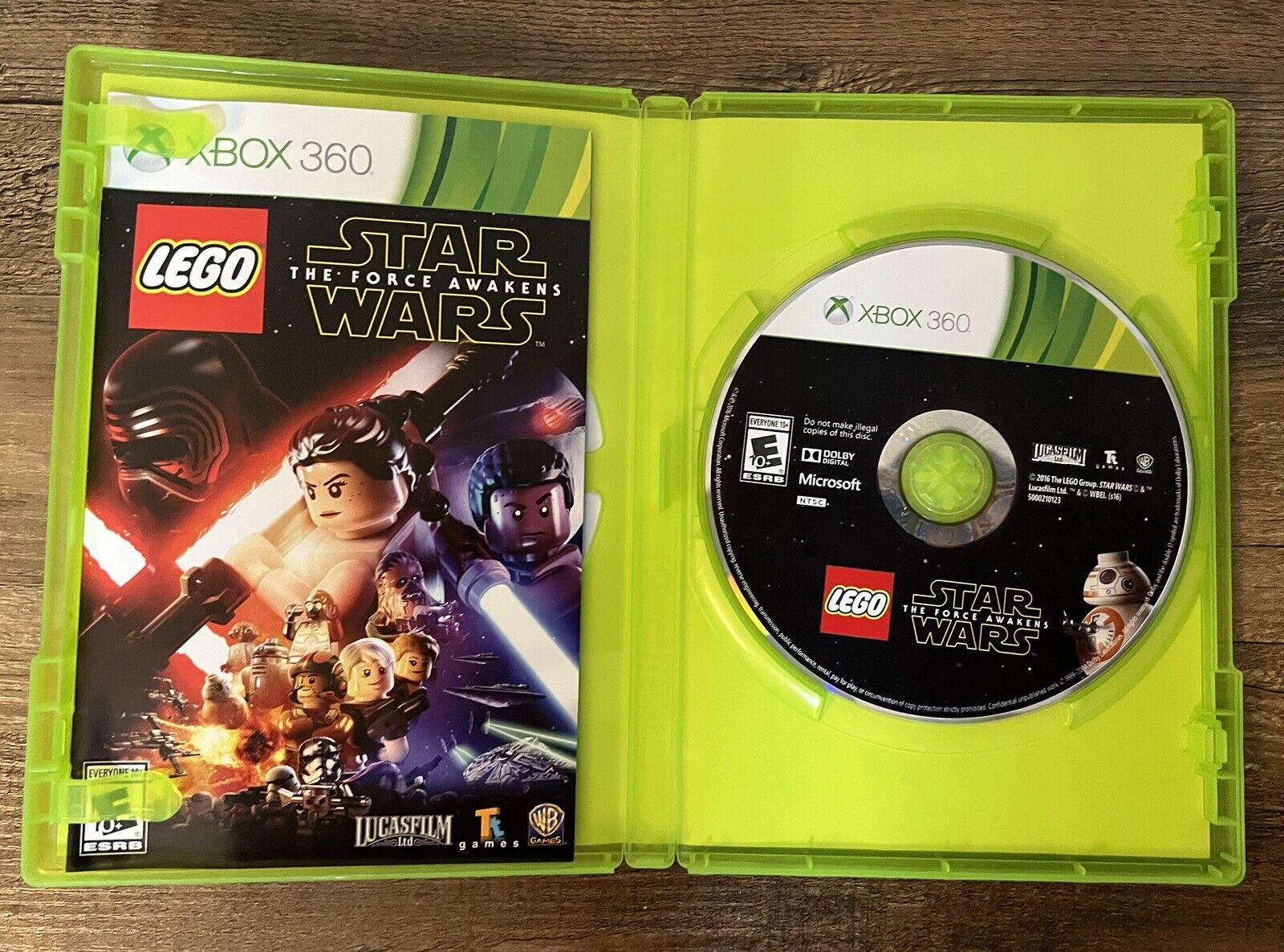 LEGO Star Wars The Force Awakens ( Microsoft Xbox 360, 2016) Complete