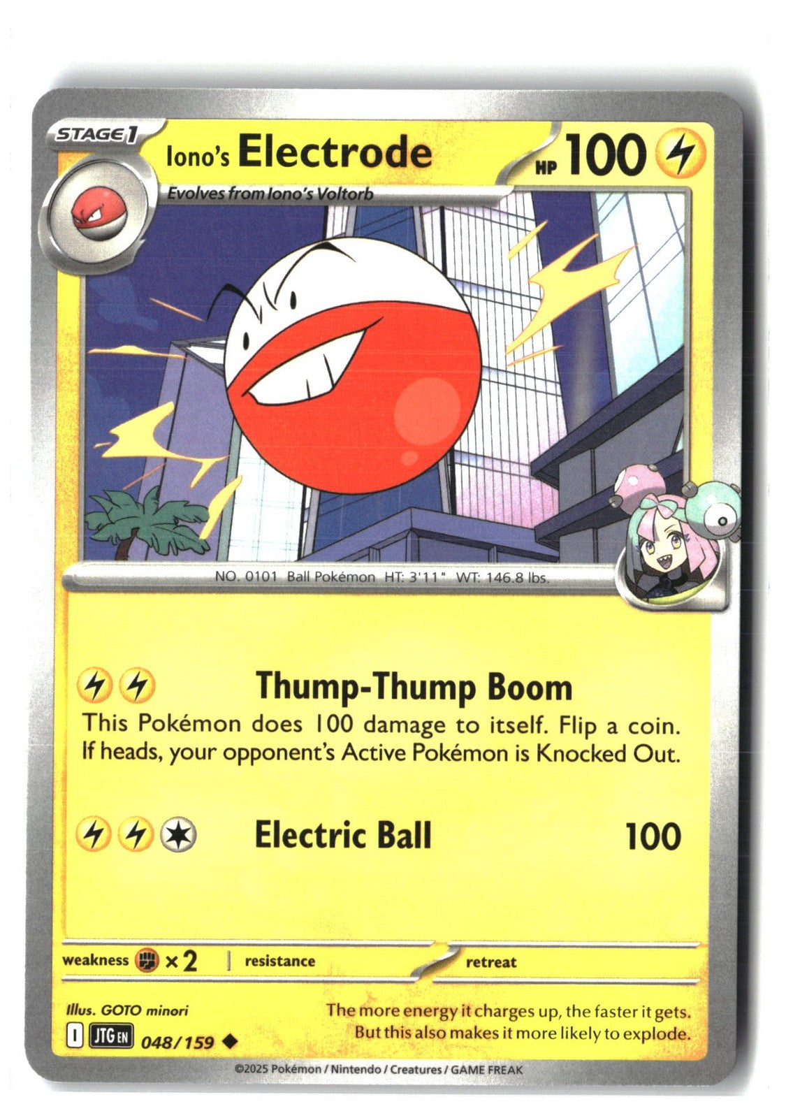 Iono's Electrode (Journey Together 048/159) NM